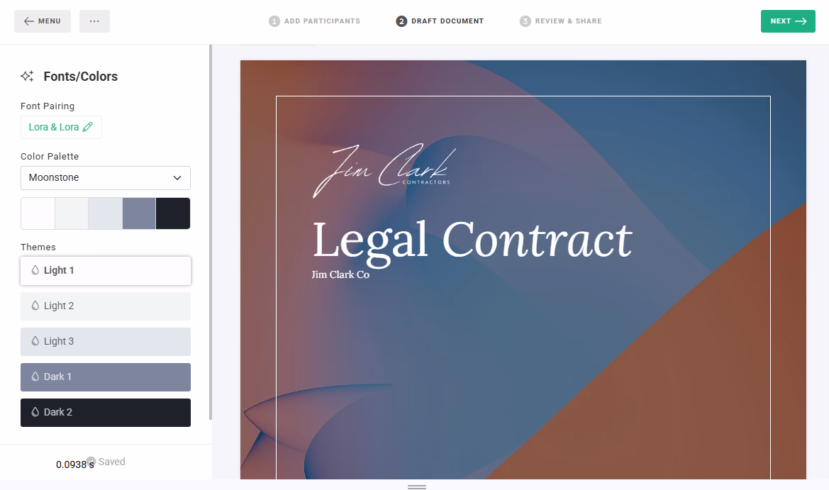 Fast, Secure, and Legally Binding
